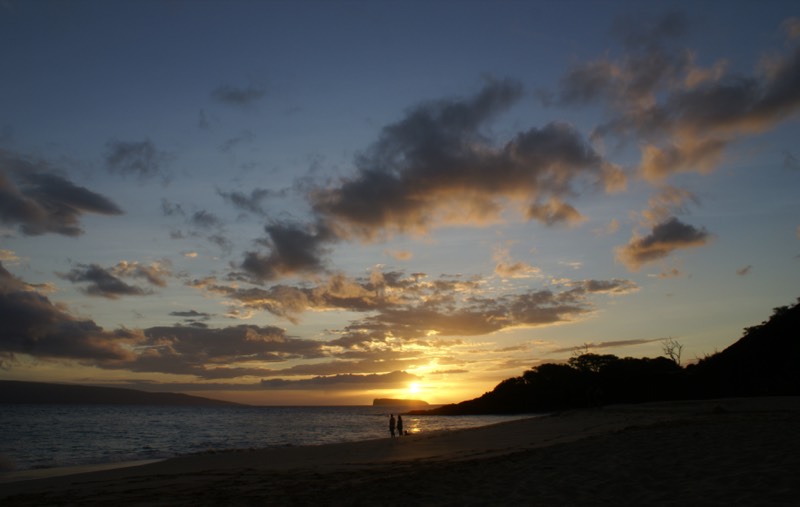 Makena Big Beach sunset