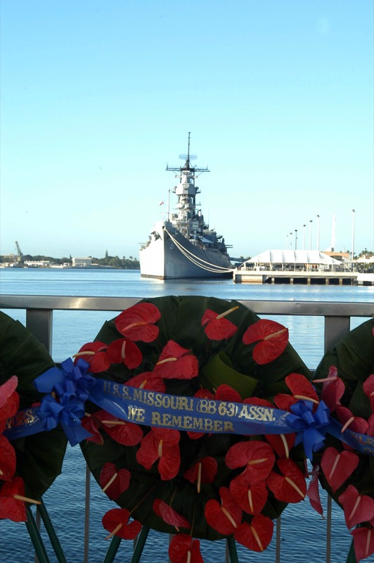 USS Missouri battleship
